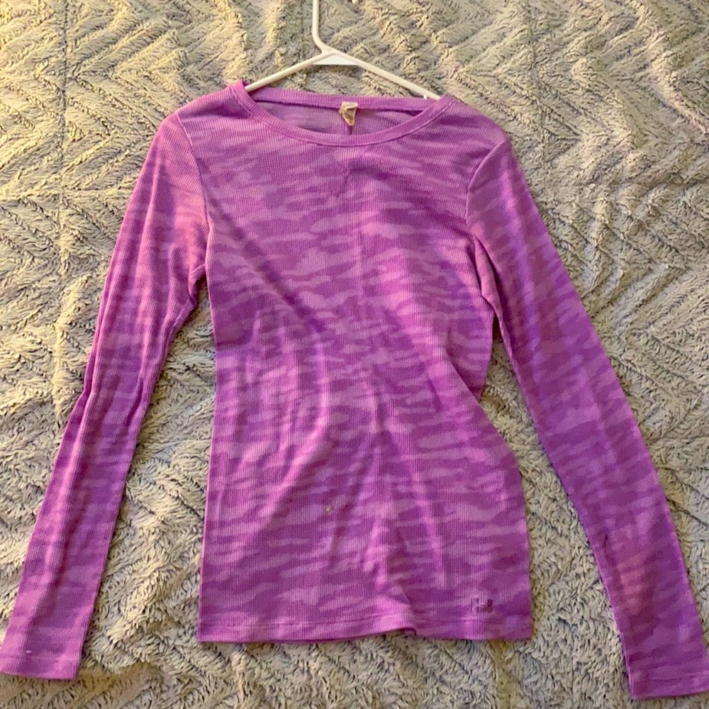 Purple Under Armor shirt size medium